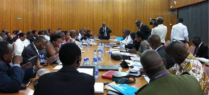 Proceedings at the public hearing on the NGO Bill with the Committee on Defense & Internal Affairs 