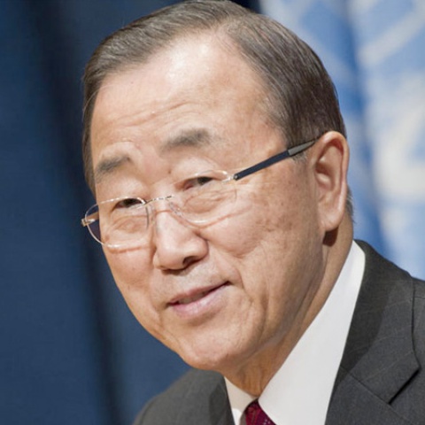 UN Secretary-General Ban Ki-Moon Source - United Nations