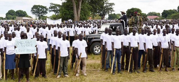 Pass out of crime preventers in Uganda